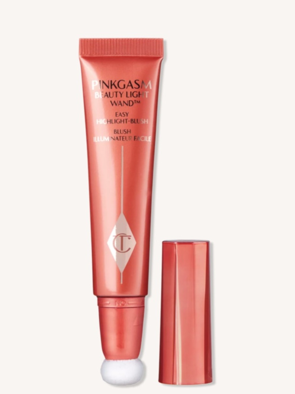 Charlotte Tilbury Pinkgasm Cream Blush-Highlighter- Pinkgasm Sunset